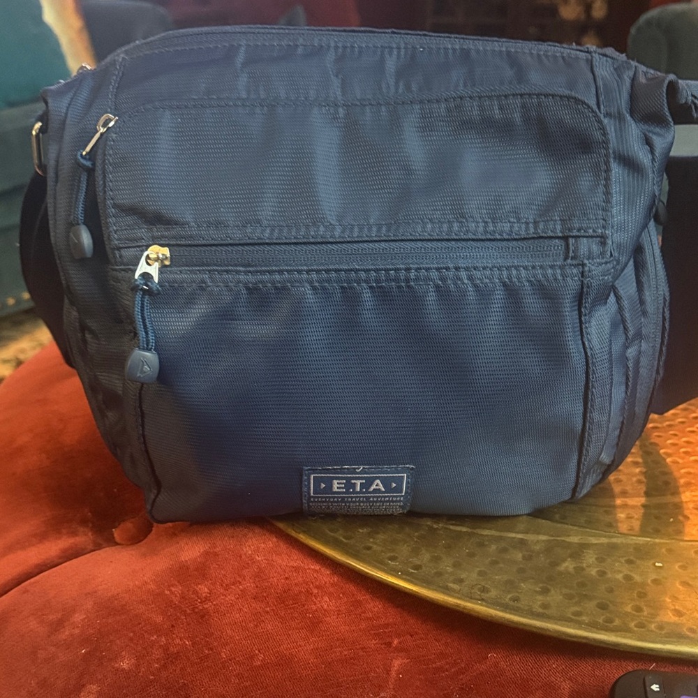 E.T.A. Blue Men's Belt Bag